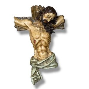 The Crucified Jesus Christ Crucifix Wall Decor Cross 3D